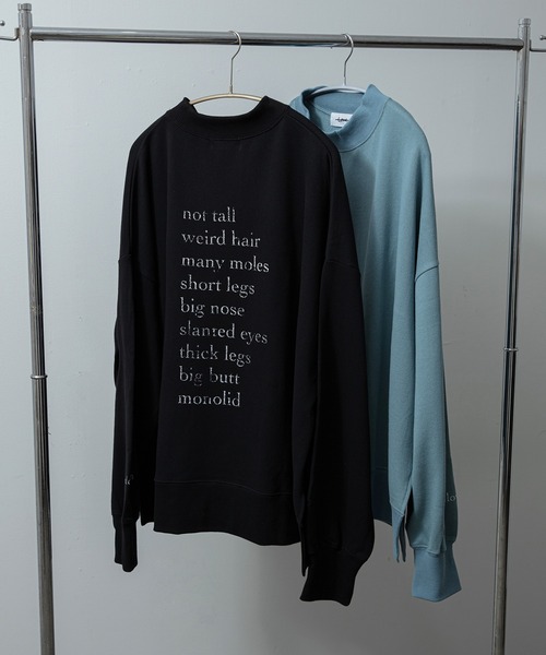 unlow（アンロー）の「コンプレックスor個性？スウェット（スウェット・メンズ・ブラック/ブルーグレー・FREE）」の21枚目の写真