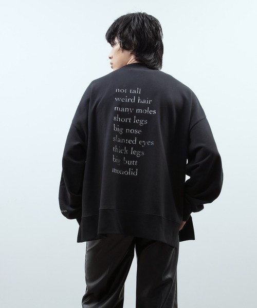 unlow（アンロー）の「コンプレックスor個性？スウェット（スウェット・メンズ・ブラック/ブルーグレー・FREE）」の3枚目の写真