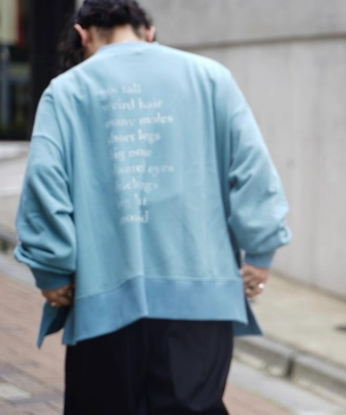 unlow（アンロー）の「コンプレックスor個性？スウェット（スウェット・メンズ・ブラック/ブルーグレー・FREE）」の8枚目の写真