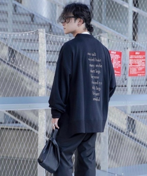 unlow（アンロー）の「コンプレックスor個性？スウェット（スウェット・メンズ・ブラック/ブルーグレー・FREE）」の10枚目の写真