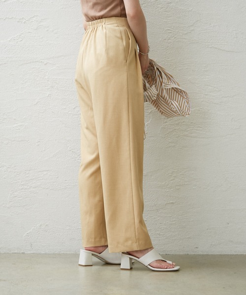 Omekashi（オメカシ）の「ダブルタックパンツ（その他パンツ・レディース・ベージュ/オリーブ/ブラック・36/38）」の20枚目の写真