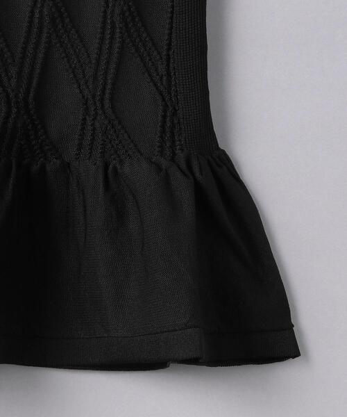 DIANE von FURSTENBERG（ダイアンフォンファステンバーグ）の「＜DIANE von FURSTENBERG（ダイアン フォン ファステンバーグ）＞ ダイヤ柄 タイトスカート ■■■（スカート・レディース・ブラック・X-SMALL/SMALL）」の5枚目の写真