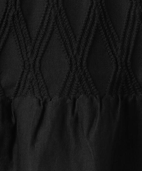 DIANE von FURSTENBERG（ダイアンフォンファステンバーグ）の「＜DIANE von FURSTENBERG（ダイアン フォン ファステンバーグ）＞ ダイヤ柄 タイトスカート ■■■（スカート・レディース・ブラック・X-SMALL/SMALL）」の6枚目の写真