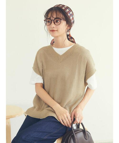 CRAFT STANDARD BOUTIQUE（クラフトスタンダードブティック）の「キカガク柄スカーフ　＊（バンダナ/スカーフ・レディース・ブラウン/ベージュ・FREE）」の14枚目の写真