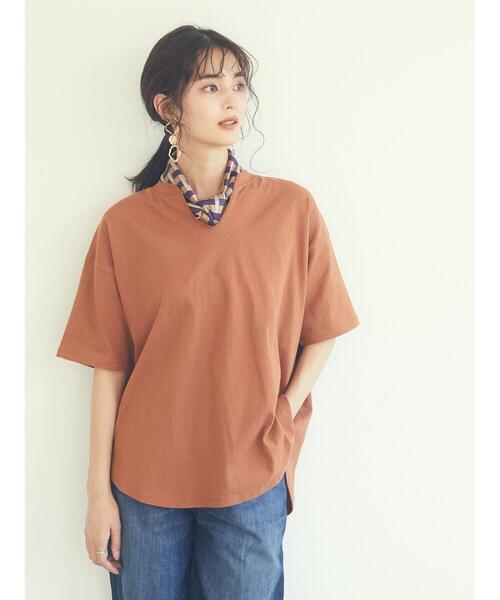 CRAFT STANDARD BOUTIQUE（クラフトスタンダードブティック）の「キカガク柄スカーフ　＊（バンダナ/スカーフ・レディース・ブラウン/ベージュ・FREE）」の10枚目の写真