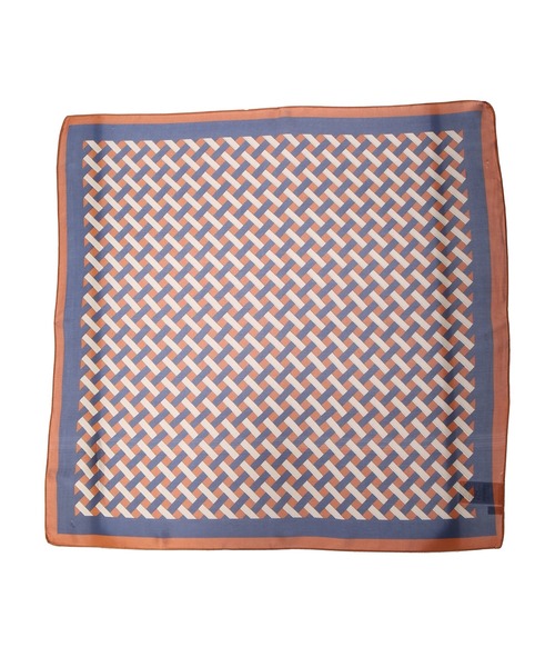 CRAFT STANDARD BOUTIQUE（クラフトスタンダードブティック）の「キカガク柄スカーフ　＊（バンダナ/スカーフ・レディース・ブラウン/ベージュ・FREE）」の6枚目の写真