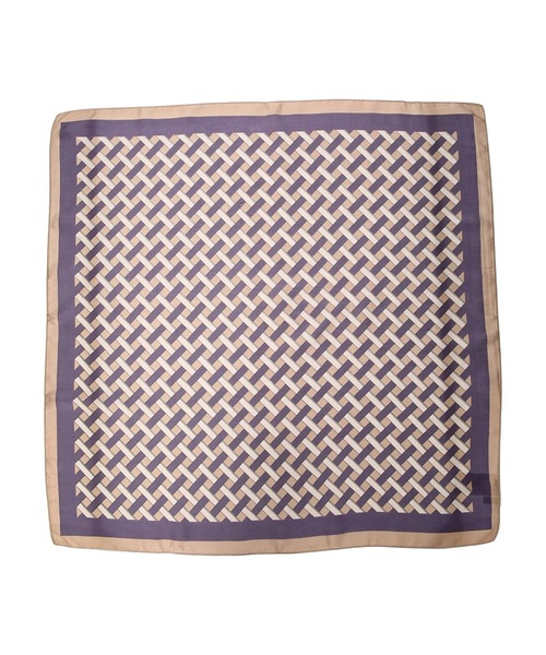 CRAFT STANDARD BOUTIQUE（クラフトスタンダードブティック）の「キカガク柄スカーフ　＊（バンダナ/スカーフ・レディース・ブラウン/ベージュ・FREE）」の7枚目の写真