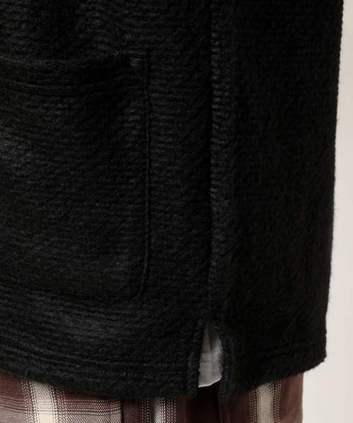 TopIsm(トップイズム)の「アンサンブル 長袖ニットカーディガン&ロングTシャツ(アンサンブル・メンズ・ブラック/ブラック系その他/ダークベージュ・LL/M/L)」の12枚目の写真