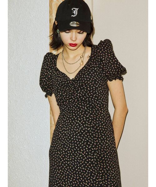 jouetie（ジュエティ）の「NEW ERA Jキャップ（キャップ・レディース・ブラック・FREE）」の6枚目の写真