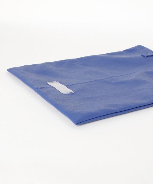 MAISON SPECIAL（メゾンスペシャル）の「Vegan Leather Tote Bag/ヴィーガンレザートートバッグ【MAISON SPECIAL/メゾンスペシャル】（トートバッグ・レディース・ブラック/オフホワイト/ピンク/シルバー/ゴールド/ブルー/グリーン/ミント・FREE）」の9枚目の写真