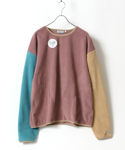 DISCUS ATHLETIC（ディスカス　アスレチック）の「DSCUS/ ディスカス フリース プルオーバースウェット（スウェット・メンズ・ブラック/ベージュ/オフホワイト/オレンジ/グリーン/ベージュ系その他/パープル系その他・M/L/XL）」の6枚目の写真