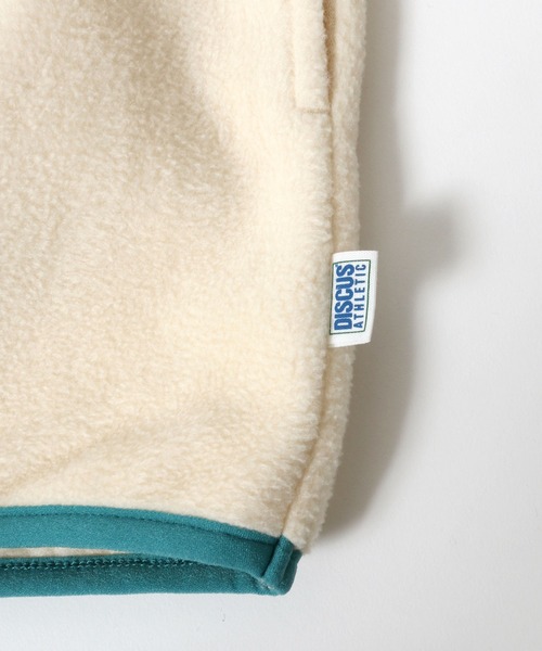 DISCUS ATHLETIC（ディスカス　アスレチック）の「DSCUS/ ディスカス フリース プルオーバースウェット（スウェット・メンズ・ブラック/ベージュ/オフホワイト/オレンジ/グリーン/ベージュ系その他/パープル系その他・M/L/XL）」の20枚目の写真