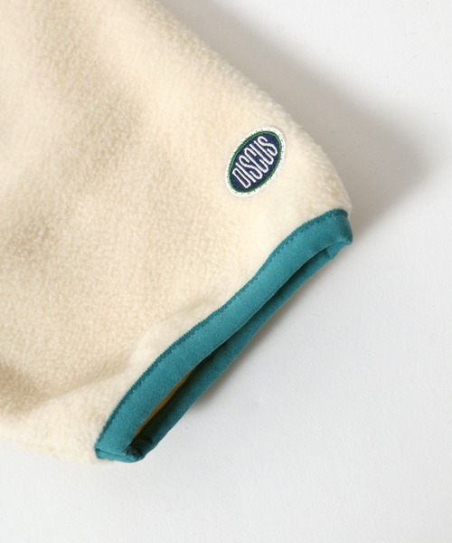 DISCUS ATHLETIC（ディスカス　アスレチック）の「DSCUS/ ディスカス フリース プルオーバースウェット（スウェット・メンズ・ブラック/ベージュ/オフホワイト/オレンジ/グリーン/ベージュ系その他/パープル系その他・M/L/XL）」の21枚目の写真