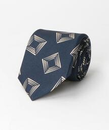 green label relaxing | <Luisa Esposit>7.0cm スタンプ 小紋3 ネクタイ(ネクタイ)