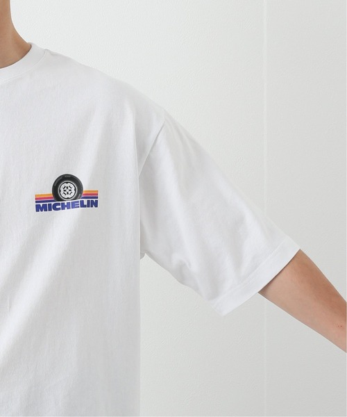 EDIFICE（エディフィス）の「【MICHELIN × EDIFICE】TIRE Tシャツ（Tシャツ/カットソー・メンズ・ホワイト・SMALL/MEDIUM/LARGE/X-LARGE）」の3枚目の写真