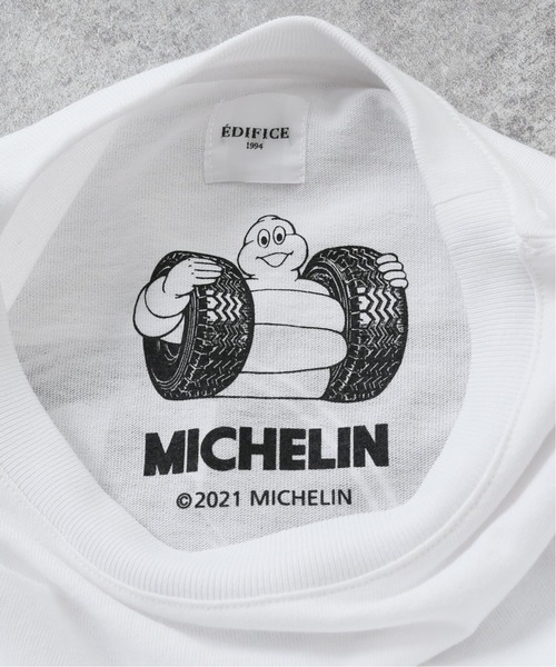 EDIFICE（エディフィス）の「【MICHELIN × EDIFICE】TIRE Tシャツ（Tシャツ/カットソー・メンズ・ホワイト・SMALL/MEDIUM/LARGE/X-LARGE）」の18枚目の写真