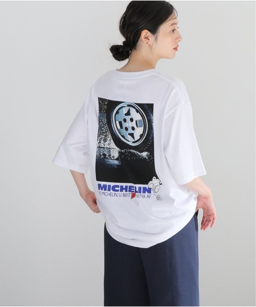 EDIFICE（エディフィス）の「【MICHELIN × EDIFICE】TIRE Tシャツ（Tシャツ/カットソー・メンズ・ホワイト・SMALL/MEDIUM/LARGE/X-LARGE）」の22枚目の写真