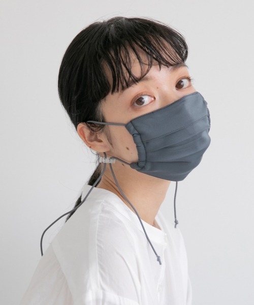 LOWRYS FARM（ローリーズファーム）の「コードマスク／ＭＡ  216084（マスク・レディース・ホワイト/ブラック/グレー・FREE）」の3枚目の写真