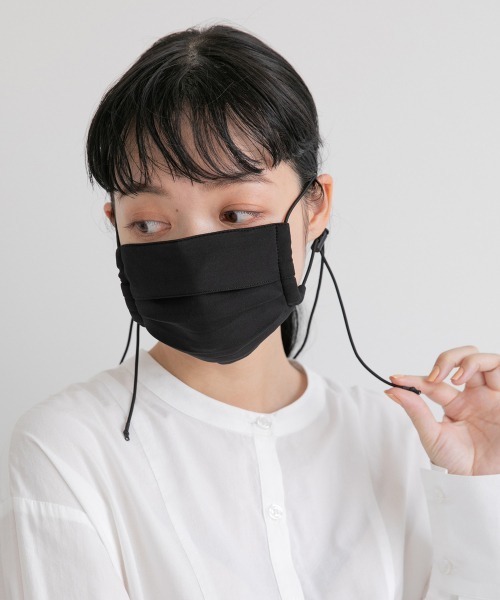 LOWRYS FARM（ローリーズファーム）の「コードマスク／ＭＡ  216084（マスク・レディース・ホワイト/ブラック/グレー・FREE）」の5枚目の写真