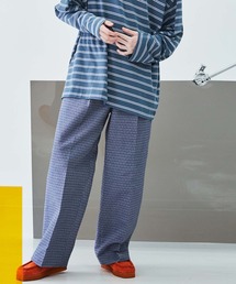 MAISON SPECIAL（メゾンスペシャル）の「《ユニセックスアイテム》小紋柄ジャガードワンタックワイドパンツ 【MAISON SPECIAL/メゾンスペシャル】（その他パンツ・メンズ）」