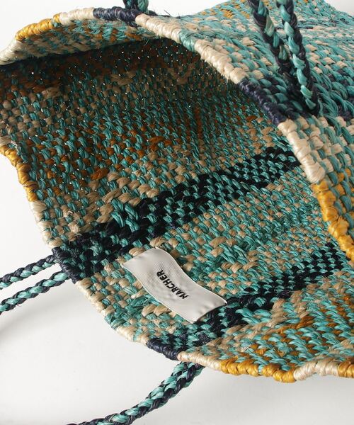 MARCHER（マルシェ）の「MARCHER BAG M1103102（ハンドバッグ・レディース・ブルー・ONE SIZE）」の4枚目の写真