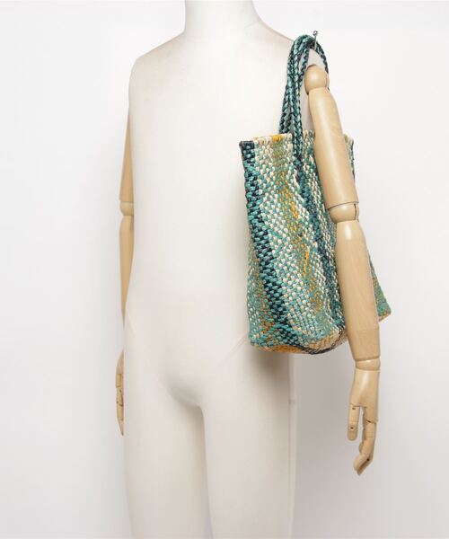 MARCHER（マルシェ）の「MARCHER BAG M1103102（ハンドバッグ・レディース・ブルー・ONE SIZE）」の2枚目の写真