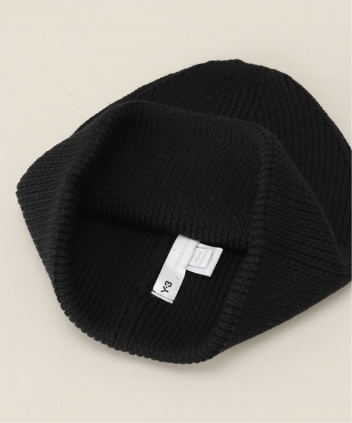 Y-3（ワイスリー）の「【Y-3 / ワイスリー】BEANIE（ニットキャップ/ビーニー・メンズ・ブラック・FREE）」の3枚目の写真