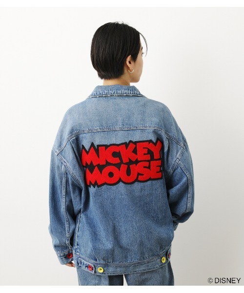 Mickey デニムジャケット デニムジャケット Bowl ロデオクラウンズワイドボウル のデニムジャケット Mickey デニムジャケット 4eaa01 0060 を購入できます Rodeo Rodeo Bowl Wide Crowns Wide Bowl ロデオクラウンズワイドボウル のファッション 通販
