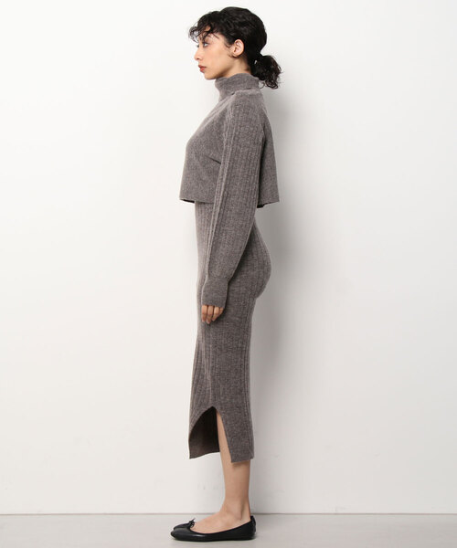 ALLSAINTS(オールセインツ)の「MARGOT DRESS | MARGOT ドレス・ワンピース(ワンピース・レディース・ブラック/ブラウン系/レッド系・XS/S/M/L)」の10枚目の写真