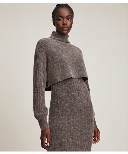 ALLSAINTS(オールセインツ)の「MARGOT DRESS | MARGOT ドレス・ワンピース(ワンピース・レディース・ブラック/ブラウン系/レッド系・XS/S/M/L)」の19枚目の写真