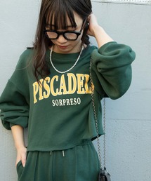 WEGO | WEGO/グラフィックショートプルオーバー(スウェット)