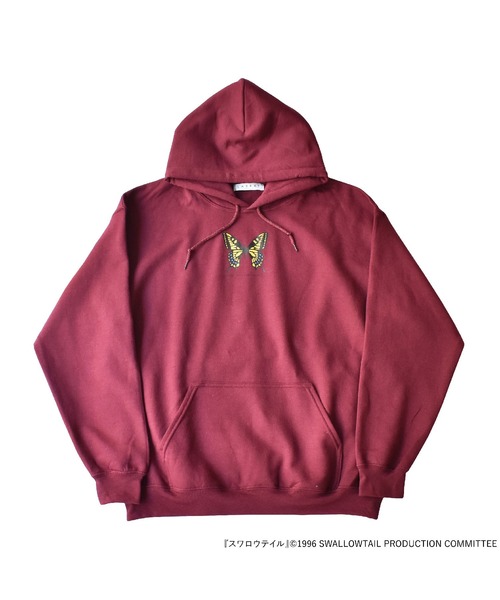 LABRAT（ラブラット）の「Swallowtail×LABRAT "Swallowtail Tattoo" Hoodie（パーカー・メンズ・ホワイト/チャコールグレー/レッド/グリーン・LARGE/X-LARGE）」の4枚目の写真