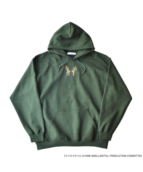 LABRAT（ラブラット）の「Swallowtail×LABRAT "Swallowtail Tattoo" Hoodie（パーカー・メンズ・ホワイト/チャコールグレー/レッド/グリーン・LARGE/X-LARGE）」の3枚目の写真