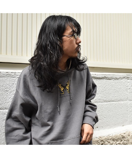 LABRAT（ラブラット）の「Swallowtail×LABRAT "Swallowtail Tattoo" Hoodie（パーカー・メンズ・ホワイト/チャコールグレー/レッド/グリーン・LARGE/X-LARGE）」の19枚目の写真