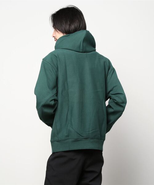 Carhartt WIP（カーハートダブリューアイピー）の「Carhartt WIP/カーハートダブリューアイピー Hooded American Script Sweat プルオーバー/パーカー I028279（パーカー・メンズ・グリーン/ブラック/グレー/ホワイト・M/XL/L/XXL）」の18枚目の写真