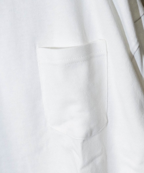 JOHN'S CLOSET（ジョンズクローゼット）の「【50】USAコットンクルーネックTシャツ（Tシャツ/カットソー・メンズ・グレー/ブラック/ダークベージュ/ホワイト/カーキ/ダークパープル・LARGE/MEDIUM）」の9枚目の写真