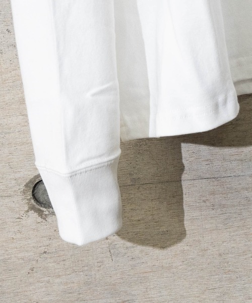 JOHN'S CLOSET（ジョンズクローゼット）の「【50】USAコットンクルーネックTシャツ（Tシャツ/カットソー・メンズ・グレー/ブラック/ダークベージュ/ホワイト/カーキ/ダークパープル・LARGE/MEDIUM）」の7枚目の写真