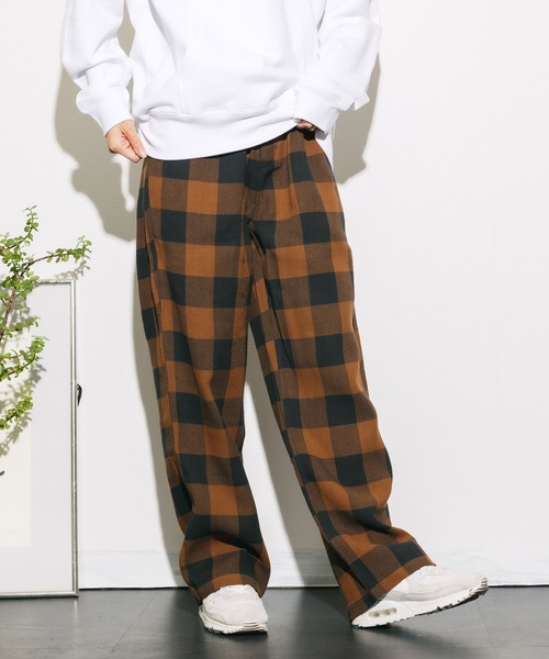 FIVE BROTHER（ファイブブラザー）の「FIVE BROTHERS/ファイブブラザーズ チェックパンツ（その他パンツ・メンズ・ブラウン/レッド/ブルー・L/M）」の15枚目の写真