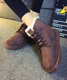 STYLEBLOCK | レースアップムートンブーツ(ブーツ)