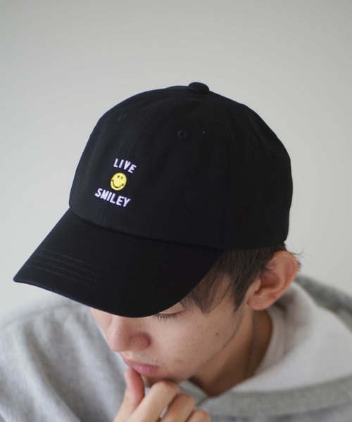 ★関税込★ACME DE LA VIE X Smiley★BIKER SMILEY CAMP CAP★ 210.jpg