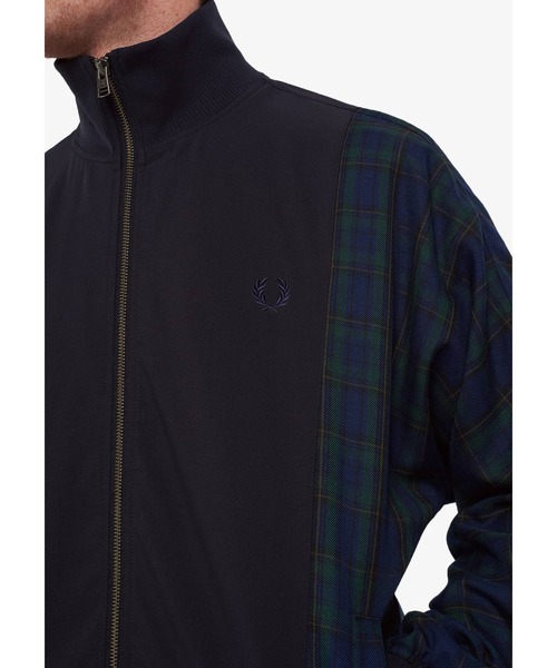 FRED PERRY（フレッドペリー）の「Tartan Panel Track Jacket