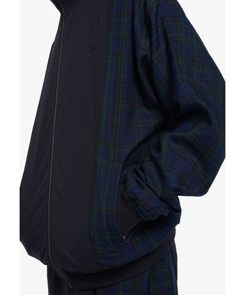 FRED PERRY（フレッドペリー）の「Tartan Panel Track Jacket