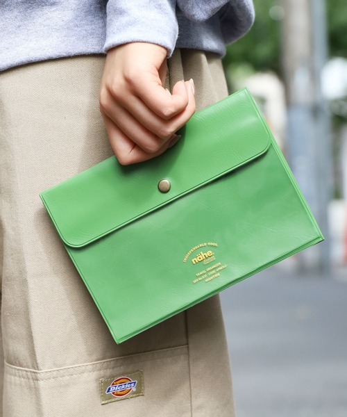 Nahe（ネーエ）の「nahe/ネーエ トラベルオーガナイザー 手帳ケース クリアケース（パスポートケース・メンズ・ホワイト/ブラック/ブルー/グリーン・FREE）」の21枚目の写真