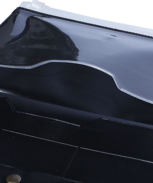 Nahe（ネーエ）の「nahe/ネーエ トラベルオーガナイザー 手帳ケース クリアケース（パスポートケース・メンズ・ホワイト/ブラック/ブルー/グリーン・FREE）」の10枚目の写真