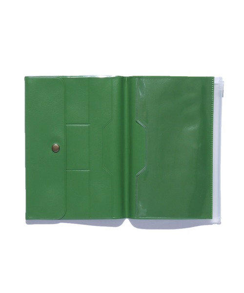 Nahe（ネーエ）の「nahe/ネーエ トラベルオーガナイザー 手帳ケース クリアケース（パスポートケース・メンズ・ホワイト/ブラック/ブルー/グリーン・FREE）」の17枚目の写真