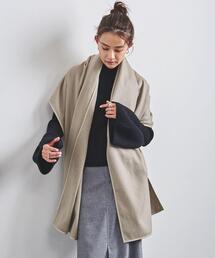 ASAUCE MELER | ＜ASAUCE MELER（アソース メレ）＞LTH トリミング カシミヤ ストール(ストール/ショール)