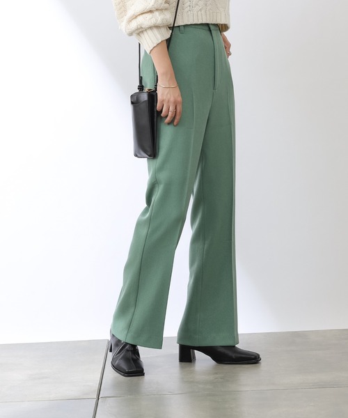 COLONY 2139（コロニートゥーワンスリーナイン）の「ストレッチイージーケアウールライクパンツ(フレア)（その他パンツ・レディース・ブラック/パープル/ブラウン/グリーン・SMALL/MEDIUM/LARGE）」の22枚目の写真