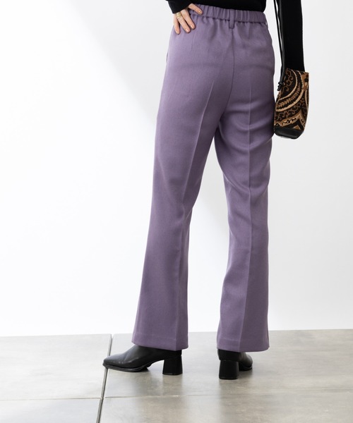 COLONY 2139（コロニートゥーワンスリーナイン）の「ストレッチイージーケアウールライクパンツ(フレア)（その他パンツ・レディース・ブラック/パープル/ブラウン/グリーン・SMALL/MEDIUM/LARGE）」の21枚目の写真