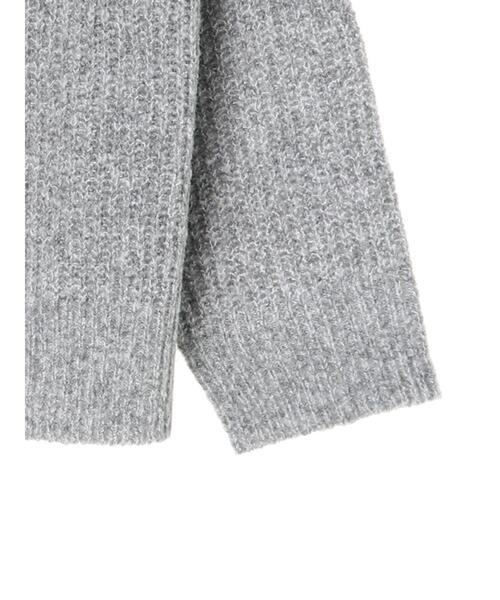 earth music&ecology(アースミュージックアンドエコロジー)の「ZIPカラーニットプルオーバー *(Tシャツ/カットソー・レディース・グレー/サックスブルー/その他8・FREE)」の11枚目の写真