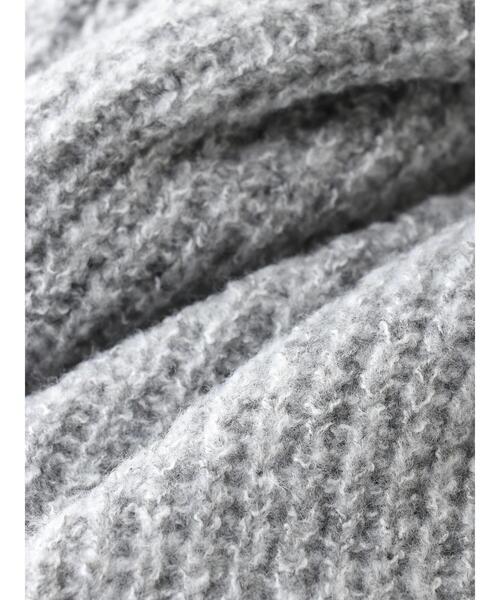 earth music&ecology(アースミュージックアンドエコロジー)の「ZIPカラーニットプルオーバー *(Tシャツ/カットソー・レディース・グレー/サックスブルー/その他8・FREE)」の7枚目の写真